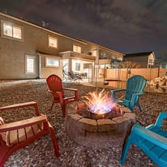 Free Pool Heat | Modern & Bright | Fire Pit