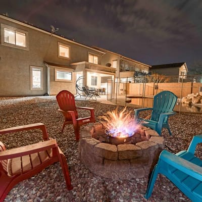 Free Pool Heat | Modern & Bright | Fire Pit