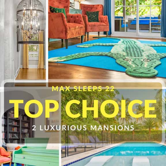 2 Mansions with Pool & BBQ Sleeps 22 - Image 1