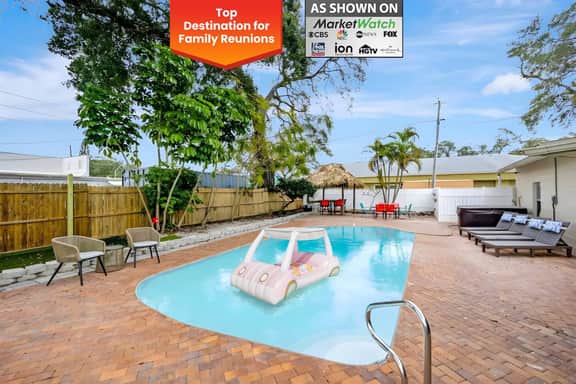 2 Homes - 4 MN to Madiera BCH - Hottub - HTD Pool - Image 2